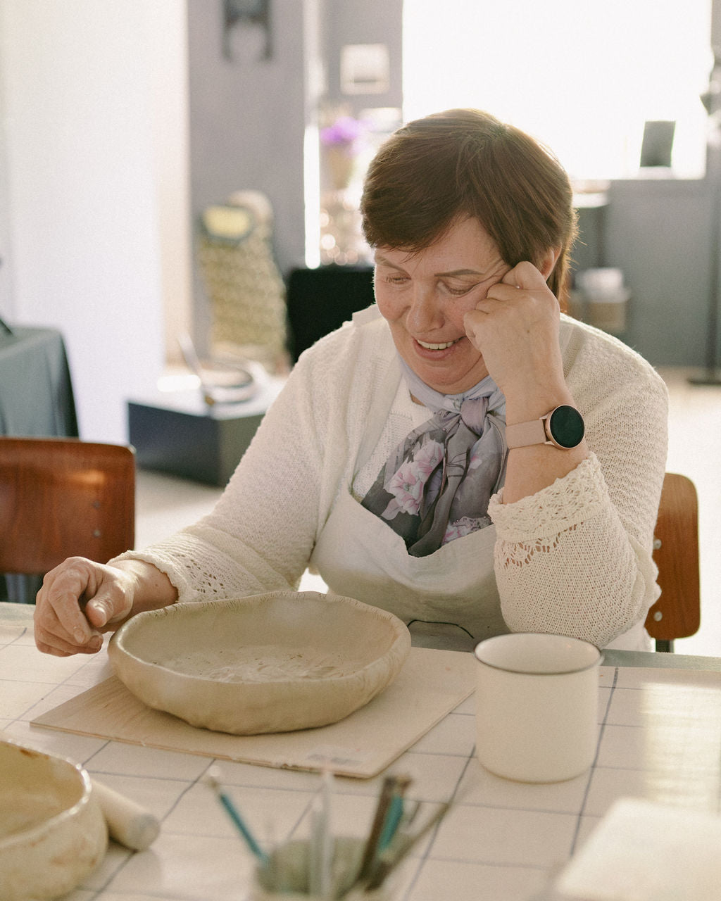 Privati kūrybos sesija su profesionalia keramike Marijampolėje