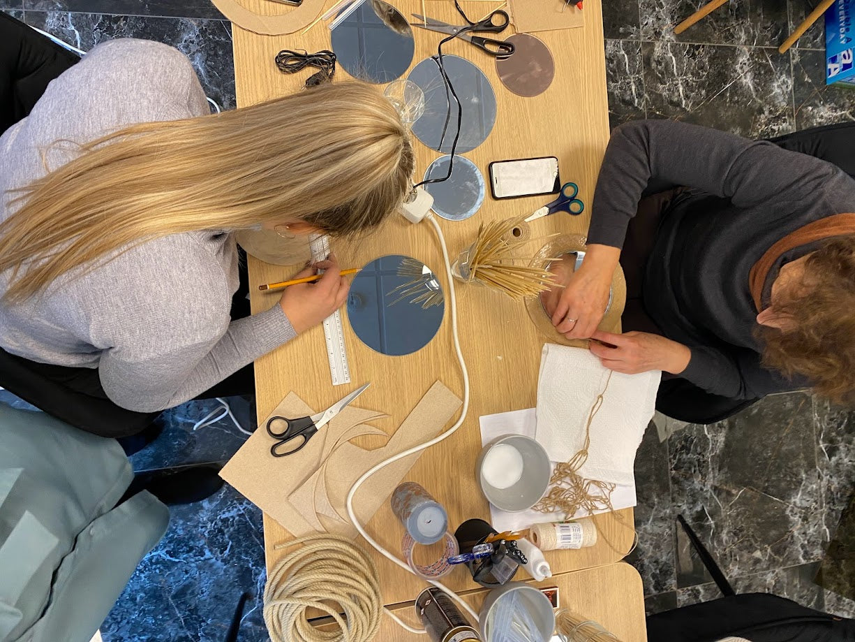 Kūrybinės interjero detalių dirbtuvės su architekte-dizainere